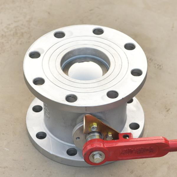4" Aluminum Manual Ball Valve for Tanker Applications Durable and Dependable Performance