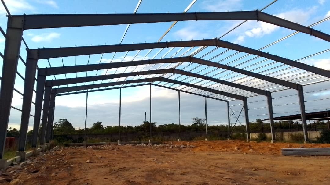Fireproof Prefabricated Aircraft Hangars Hurricane Proof Metal Hangar Buildings
