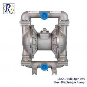 Quality Full Stainless Steel Air Operated Diaphragm Pump Atex Fuel Transfer 1-1/2 Inch wholesale