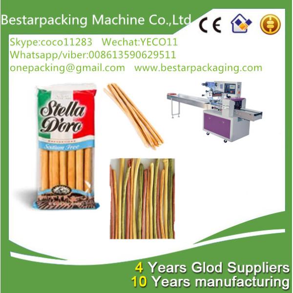 Bestar wrapping machine for Breadsticks,biscuits breadsticks,bread sticks sparklers,finger sticks