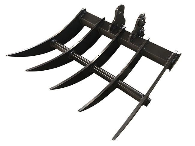 High Rigidity HIGHTOP Mini Excavator Rake Attachment 12.35kg