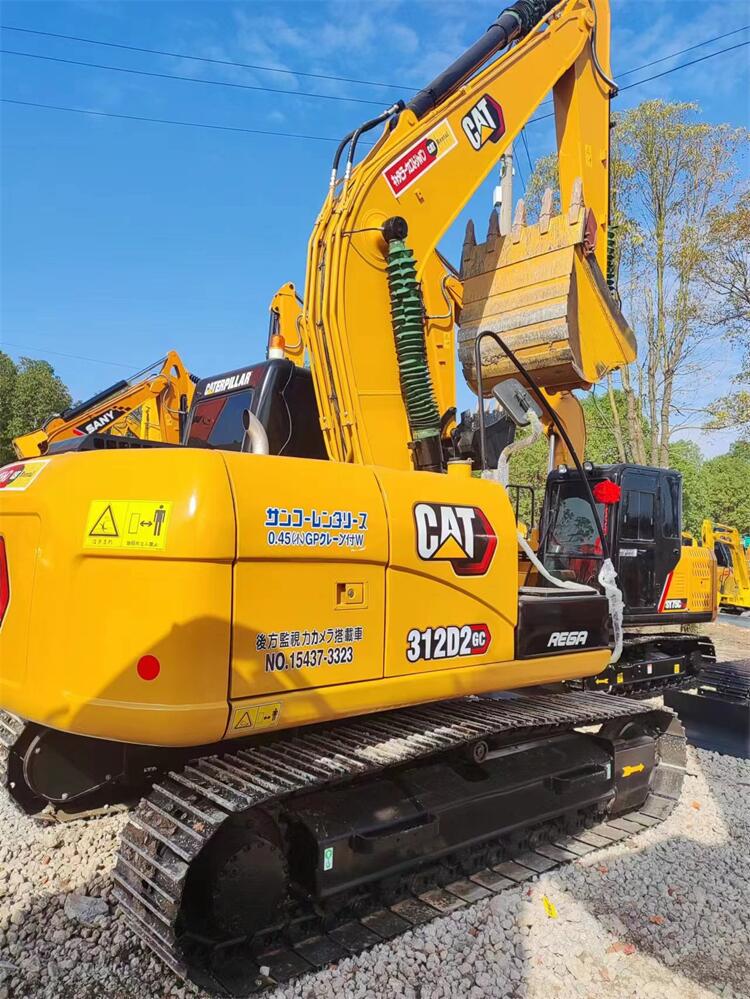 Used Cat 312 Crawler Excavator from Japan with ORIGINAL Hydraulic Cylinder in Shanghai