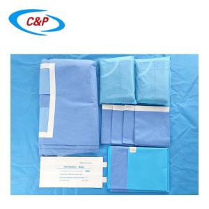 Quality Gynecological Disposable Laparotomy Pack Drapes In Medical Customizable wholesale