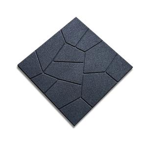 Quality Factory Direct Sidewalk Patio Rubber Anti-Slip Floor Tiles Rubber Floor Tiles Rubber Granules Rubber Garden Tiles wholesale