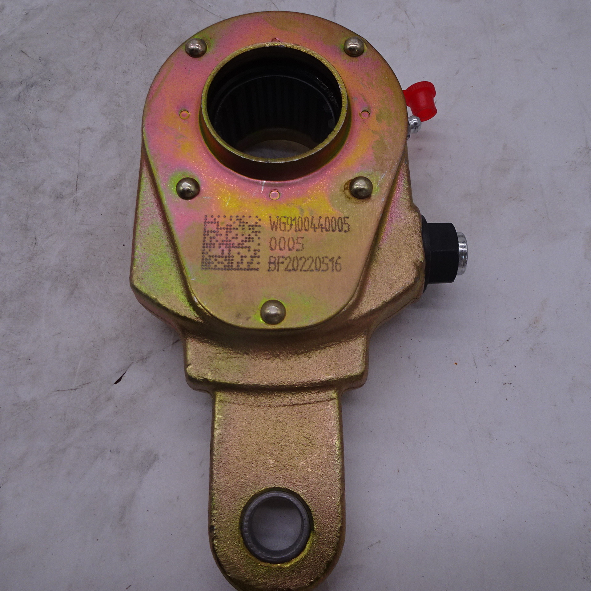 Sinotruk HOWO truck spare parts front brake adjuster WG9100440005 Front brake adjustment arm original