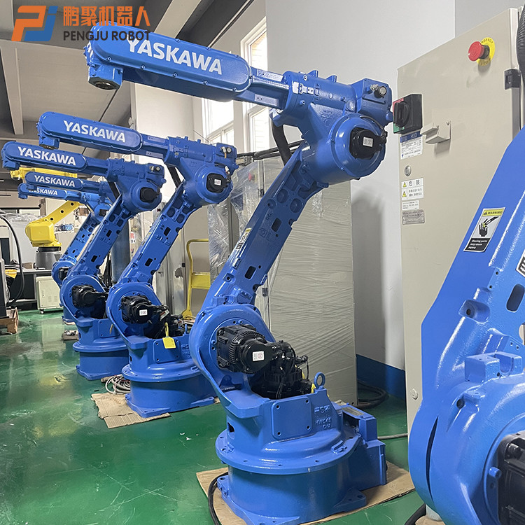 Used Yaskawa HP20D Industrial Engineering Robotics Automatic Bag Palletizing