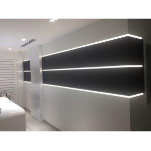 Quality Polished 2m Aluminum LED Profiles For Furniture Glass Cabinet wholesale