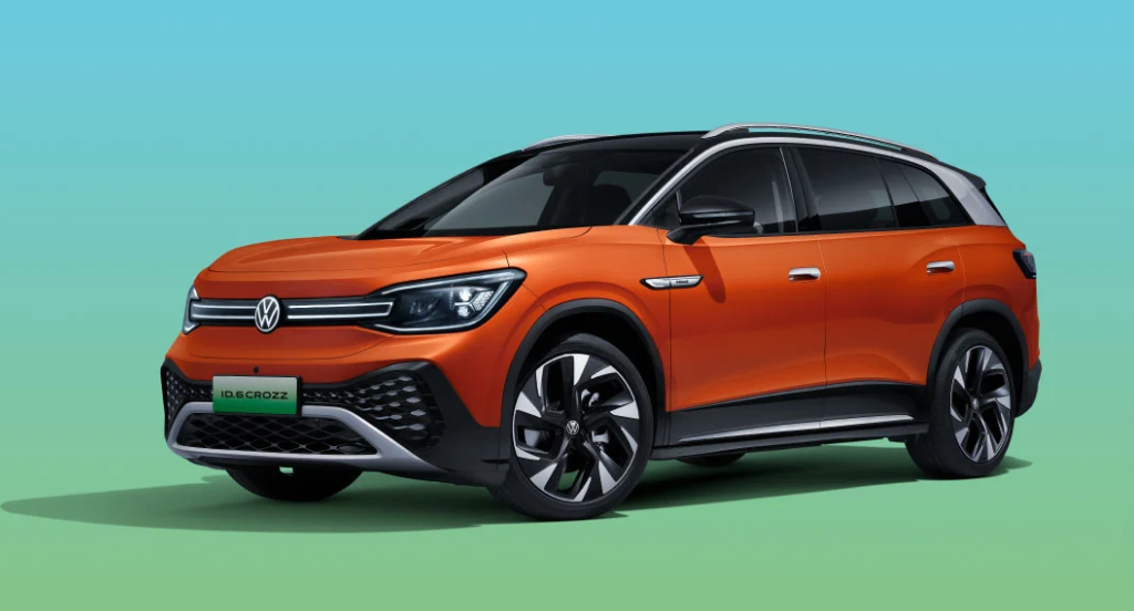 2024 VW ID-6 Crozz Pure Version Electric Car Product with Automatic Air Conditioner