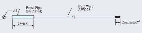 High Stability Refrigerator / Piping / NTC Temperature Sensor