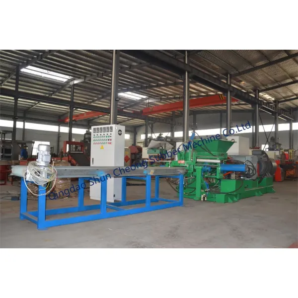 Hot Feed Rubber Extruder For Rubber Tire Customizable Design