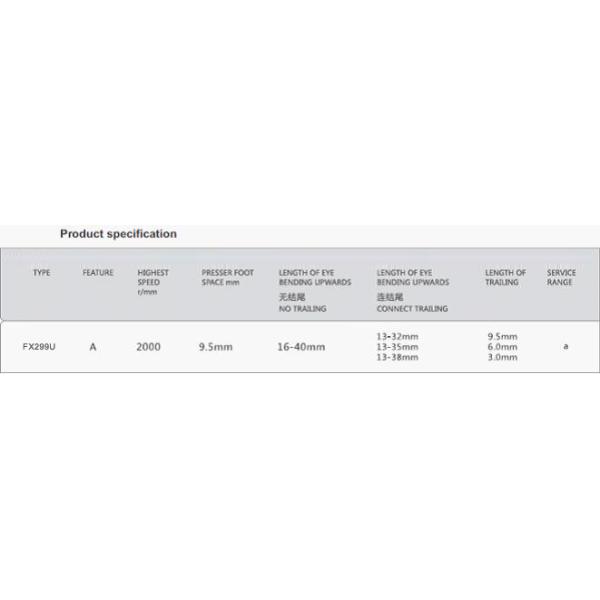 Electronic Eyelet Button Hole Machine FX299U