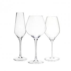 Quality Wine Glass Set 3 Pieces Hand Decorated Wine Glass Set Manufacturers wholesale