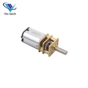 China 12mm Mini N20 Gearbox DC Motor 3v 6v 12v For Robot And Door Lock on sale