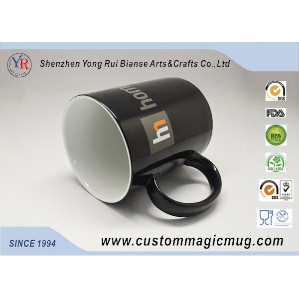 Temperature Sensitive Eco Friendly Mugs , 11oz Magic Color Change Mug