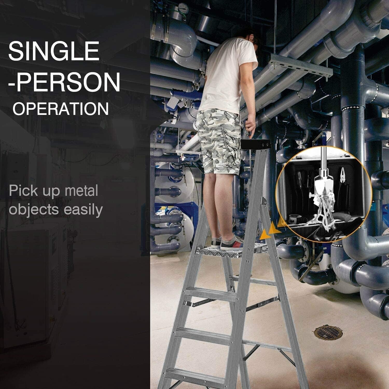 Extendable Magnetic Retrieval Tool With Strong Neodymium Magnetic Head