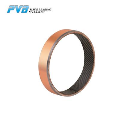 Cheap Steel Back Woven Fabric PTFE Fiber Composite Plain Bushing for sale