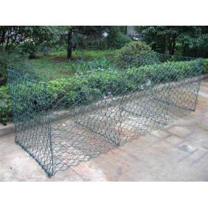 Pvc Coated Hexagonal 4mm Gabion Baskets Wire Mesh Box Walls