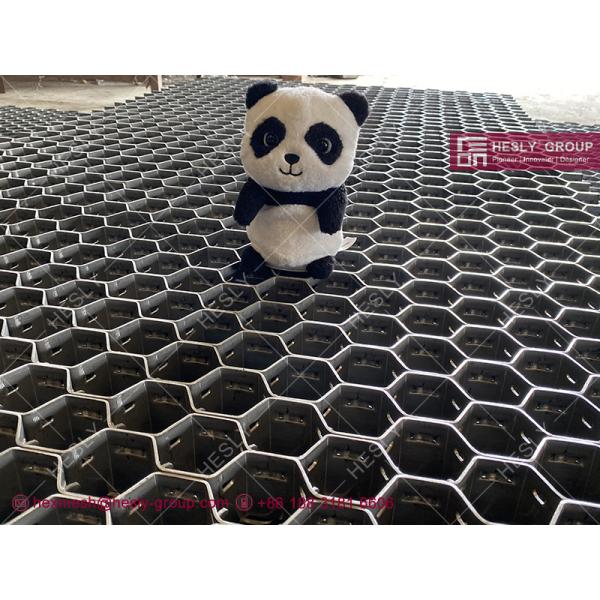 Hexmesh Floor Armor, Stainless Steel 304H, 1" thickness, 2" hexagonal hole; HESLY Brand, China manufacturer