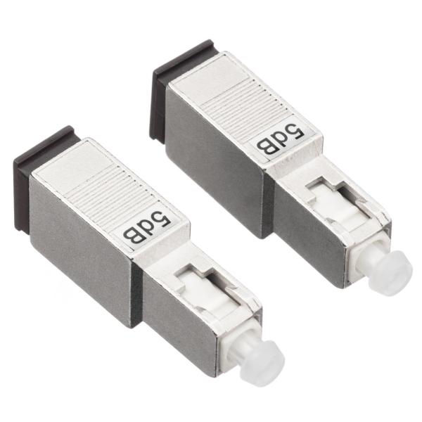 Cheap 20dB Fiber Optic Attenuator SC/PC Fixed Wavelength Independent For Data Networks for sale