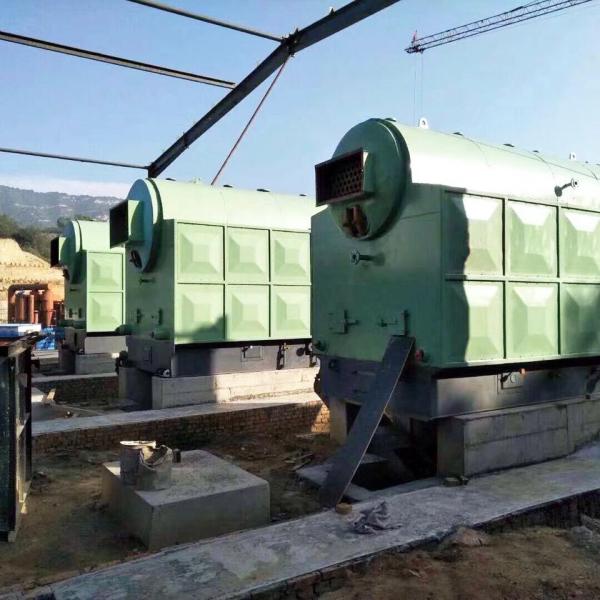 Energy Saving Biomass Fired Steam Boiler / Industrial Water Tube Boiler