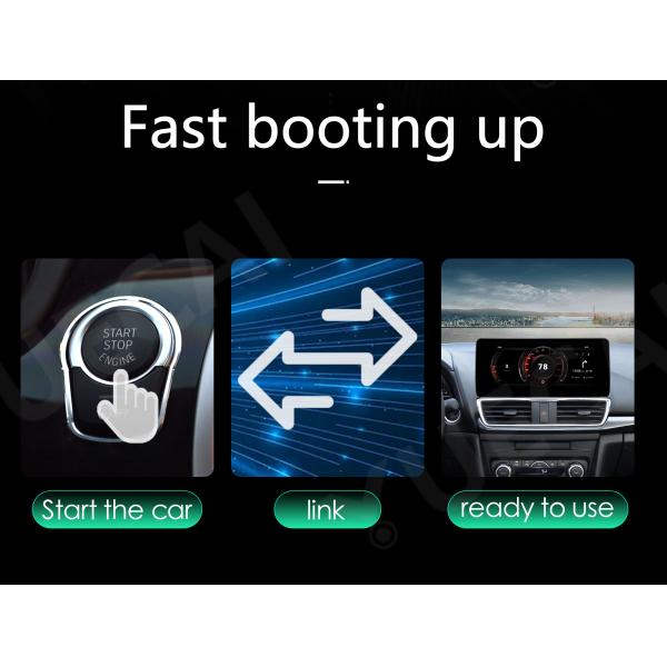 QLED Display Car DVD Player Carplay Android Auto Mazda3