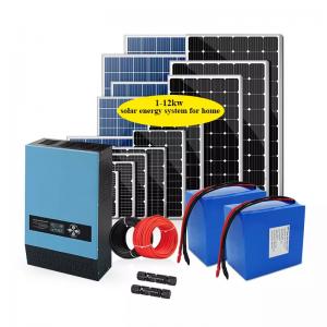 China MC4 MPPT Off Grid Home Kits 5w Complete Off Grid Solar Kit Solar Energy System on sale