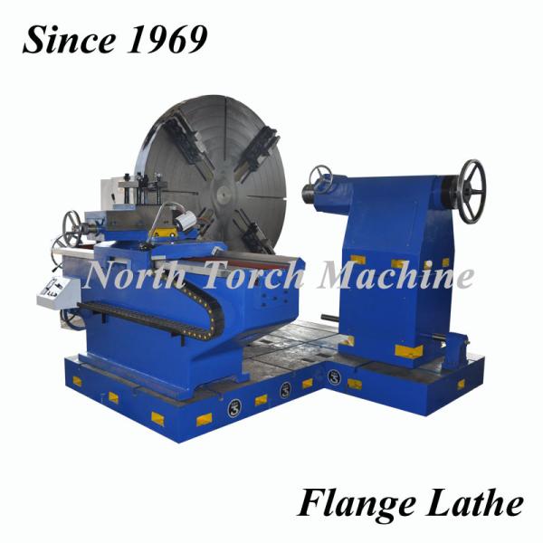 Cheap Universal Flange Lathe , Conventional Industrial Metal Lathe Stable Performance for sale