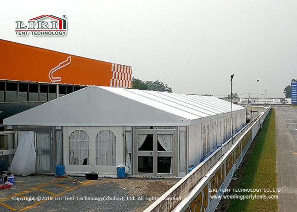 Cheap Luxury Aluminum White Outdoor Tents For Events / Wedding / Party 500 Seater for sale