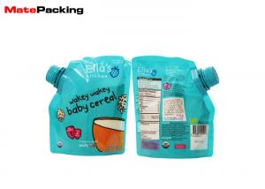 Quality 100% Security Food Grade Spout Pouch Custom Logo Printing Organic Baby Food Pouches wholesale