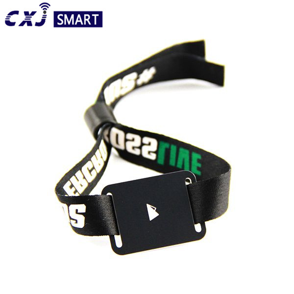 Festival Fabric Woven RFID NFC Bracelet