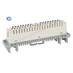 Quality Grey LSA Plus Disconnection Module ROHS 10 Pair Krone Module wholesale