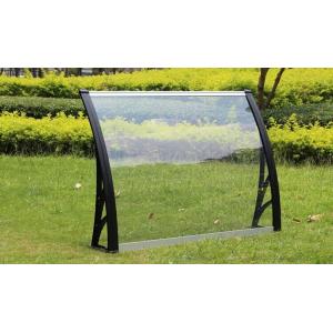 Solid Hollow Polycarbonate Canopy Cover Heat Insulation Aluminum Alloy Frame