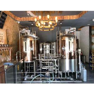 China 300lt Stainless Steel Fermenter Micro Beer Equipment with Heat Exchanger on sale
