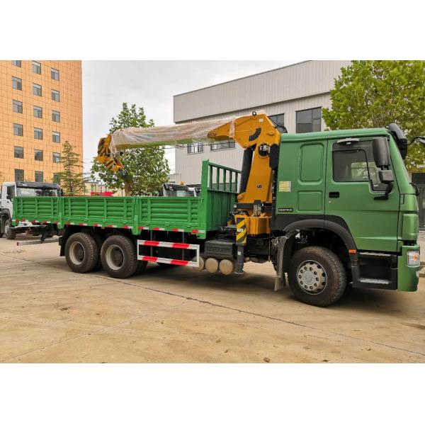 SINOTRUK HOWO Truck Mounted Crane XCMG Crane 10T 6X4 Truck Bed Mounted Crane