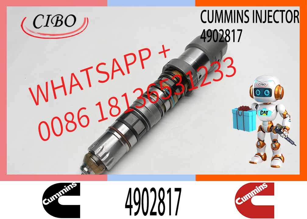 Diesel Engine Part Excavator Fuel Injector 432678 495437 4077076 4902817