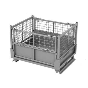 Stackable Steel Collapsible Pallet Cage Stillage Container Manufacturers