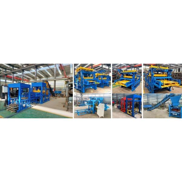 Fully Automatic Hollow Solid Concrete Brick Machine Directly from 4000*3500*2300 mm