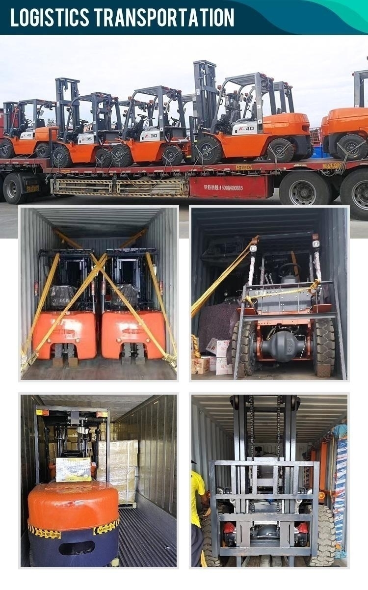 150mm Min. Lifting Height 2.5 Ton LPG Forklift with EPA Engine