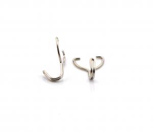 China Heavy Duty Custom Metal Hooks For Clothes Hangers J Stainless Steel Large on sale