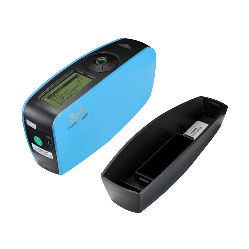 3nh Curved Small Contact Surface Gloss Meter YG60M 60 Degree Electroplating Hardware Gloss Test Machine