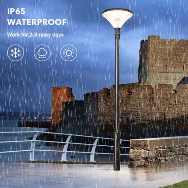 Motion Sensor Solar Security LED Garden Lights IP65 Waterproof Solar Garden Lights for Yard