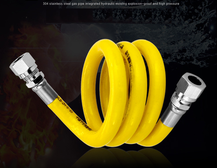 High Temperature Biogas Pipe Screw Connect safety connecting