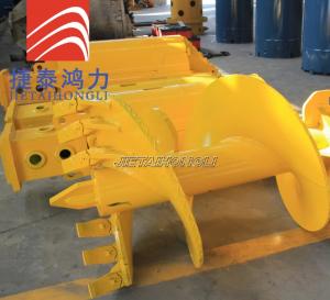 China Od 1600mm Yellow Rock Drilling Auger With Flat Teeth on sale