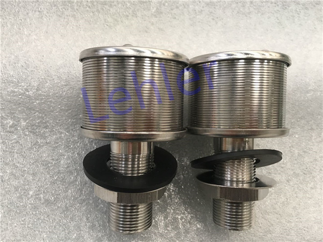 LH52 Stainless Steel Filter Nozzles Larger Slot Opening Area Long Lifespan