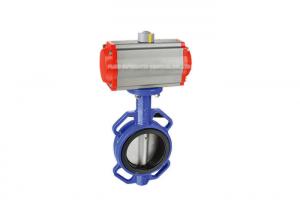 Quality Wafer Type Actuator Pneumatic Butterfly Valve Dn50-Dn1000 wholesale