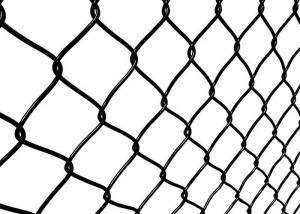 Quality 3.0mm Diameter Wire Mesh Garden Fence , Chain Link Fence Mesh 1m-3.6m Height wholesale