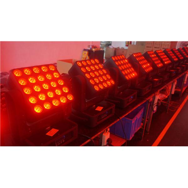 Matrix LED Moving Head Lights , Stage Moving Head Light Can Show Number And Letter