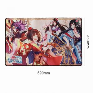 China OEM Mtg Board Game Playing Mat Fabric 2mm Full Printing Surface Handling on sale