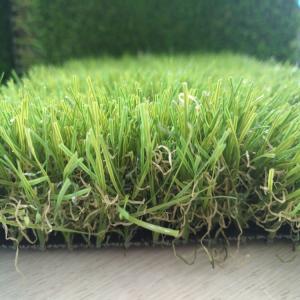 Artificial Garden Synthetic Turf / Balcony Outdoor Artificial Grass Customized