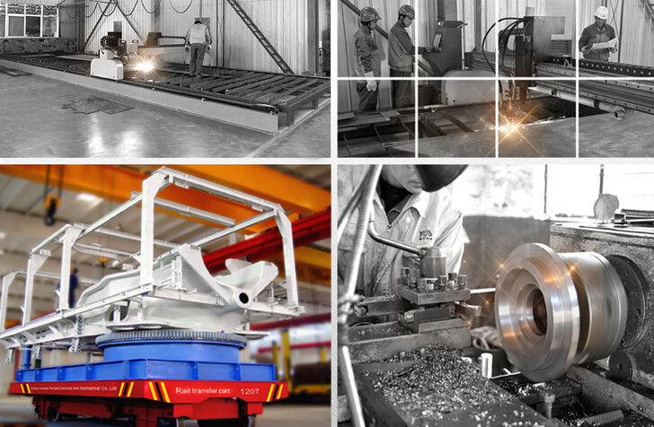 material shifting steel plant battery operated transfer trolley run on rails